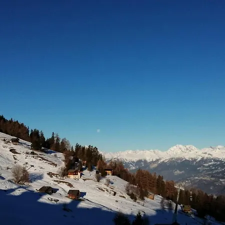 In 4 Vallees Near Lift Apartment Veysonnaz
